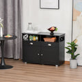 Sideboard Buffet Cabinet with 2 Drawers and 2 Enclosed Cabinets
