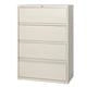 Commercial Grade 36W 4-Drawer Lateral File Cabinet with Roll-Out Shelves